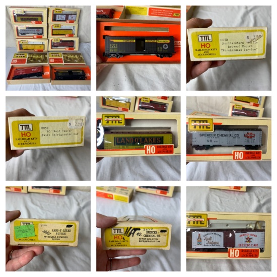 Group of Vintage Train-Miniature Trains