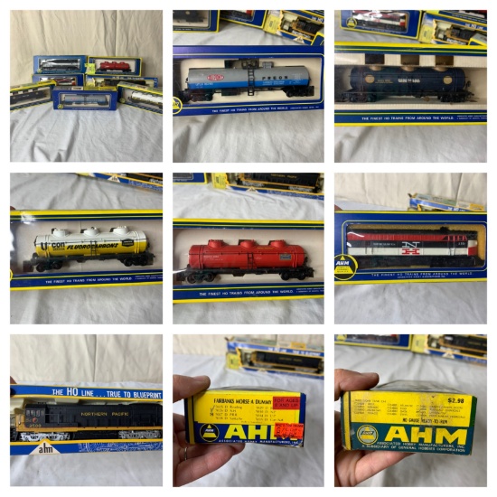 Group of AHM Trains