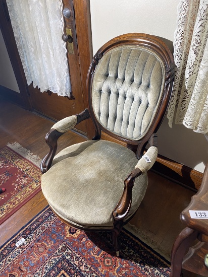 Antique Victorian Parlor Chair