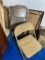 Folding chairs and card table lot
