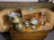 Group lot of assorted copper, brass wares