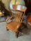 Antique Bent Wood Rocking Chair
