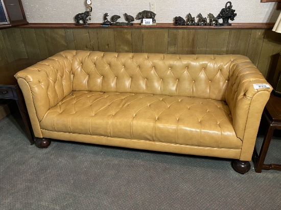 Large Vintage Gentleman's Couch