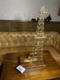 Unusual Large Working Model Oil Derrick