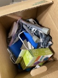 Box of misc household items and more