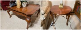 Wooden Table and Lamp Table