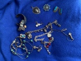Large lot of Sterling Silver Jewelry