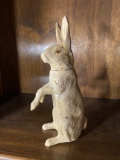 Antique paper machie Easter Rabbit Candy Container