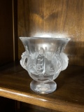 Vintage Lalique France Crystal Glass Vase