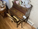 Vintage Hand Made Italian Desk with Drawers