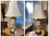 Pair of vintage Italian Style Lamps