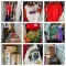 Closet Cleanout Clothing, Baskets, Holiday Items, Holiday Wrap & More