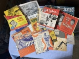 Great Group of Vintage Baseball Magazines & Comic Book