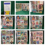 Binder of 70's Indians, Mariners, Orioles & Rangers Baseball Cards