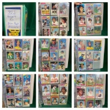 Binder 70's Angels, Blue Jays & Brewers Baseball Cards