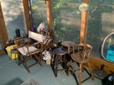 Group of Chairs, Candles, Decorative Items & More