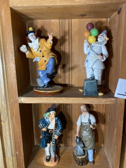 Group of 4 Royal Doulton Figurines