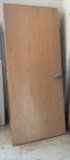 Commercial Sold Door with Knobs