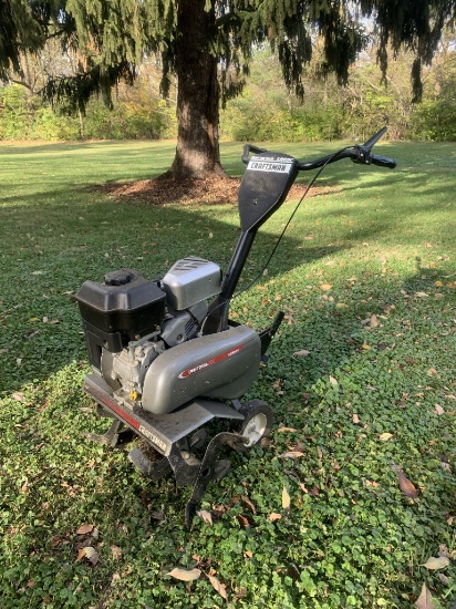 Craftsman 5.5HP / 24 inch Front Tine Rototiller.  See Photos