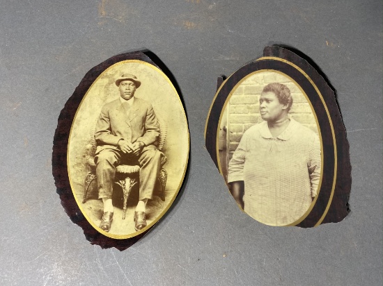 2 Early 20th century photographs of African American subjects
