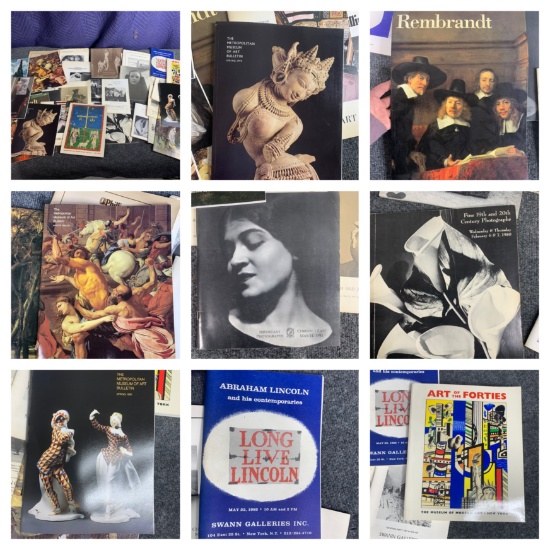 Metropolitan Museum of Art Bulletins, Art of the Forties, Ephemera & More