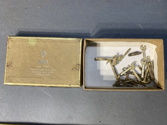 Unusual Vintage Gucci box w/Miniature Tools