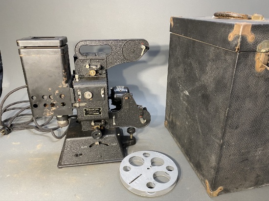 Early Kodascope Kodak Cinema Projector in Case