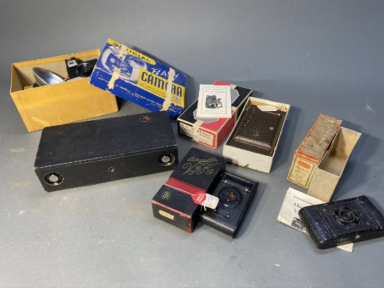 Vintage and antique camera group lot