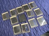 Group of unusual magic lantern slides