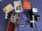 Rolleiflex Camera PLUS Rollei Flash