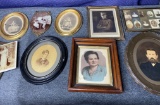 Group lot of assorted portrait photos including WWI