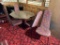 Great Vintage 70's Style Dinette Table & Chairs.  Queen City Dinettes, Inc Cincinnati Ohio