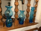 Greenwich Flint- Craft Glass Vases