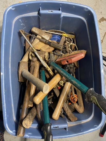 Large Box load of vintage tools