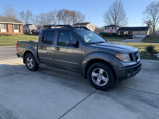 2006 Nissan Frontier 4x4 Truck w/Crew Cab