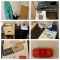 Ironing Board, 2 Cork Boards, Amazon Paper Shredder, 2 Filing Cabinets & More