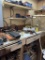 Work Bench & Shelf Contents - Lots of Copper Wire, Tools & More (BENCH VICE NOT INCLUDED)
