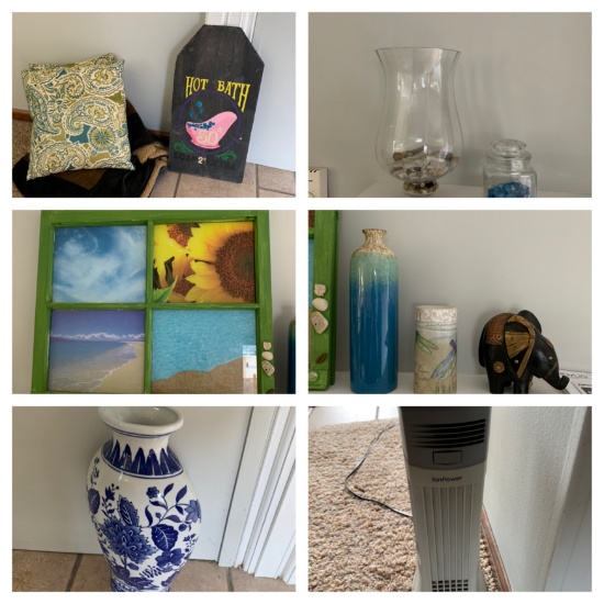 Group of Decorative Items