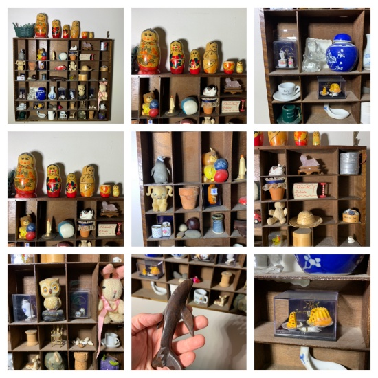 Nesting Dolls, Shelf, Decorative Items, Bear Candle & More