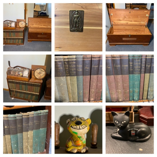 Cavalier Cedar Chest, Book Shelf, Decorative Items, Collection of Books & More