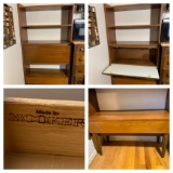 Vintage Hooker MCM Style Bookshelf