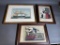 Group of 3 Antique Nautical Themed Lithographs
