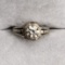 Antique 18k Gold, 1ct Diamond Engagement ring