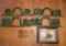 Antique Feather Christmas Arches/fences, Vintage Photo & Box end