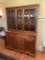 Traditional Amish Made Cherry Wood Hutch or China Cabinet