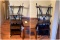 2 Beautiful Industrial Style Iron and Wood Bookshelves