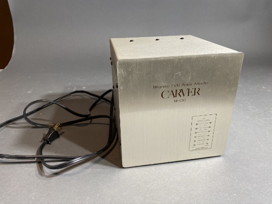 Vintage Carver M-400 Power Amplifier