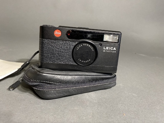 Vintage Leica minilux point and shoot camera