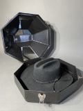 Vintage Stetson Beaver Hat in Hard Travel Case