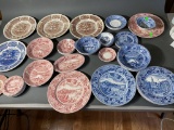 Large Lot Antique Ironstone China pieces